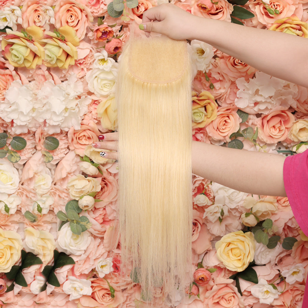 Wholesale 613 12A 4*4 Closures 100% Human Hair