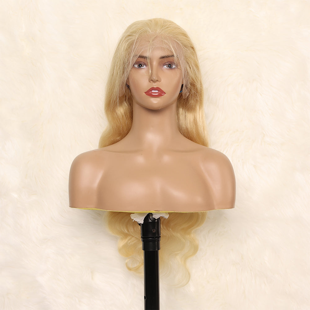 Vente en gros perruques frontales transparentes/HD 13*4 100% cheveux humains