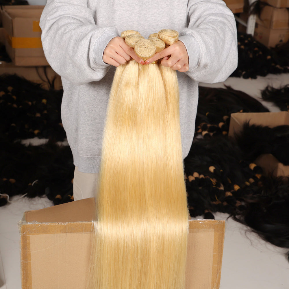 Wholesale 613 12A Bundles 100% Human Hair 